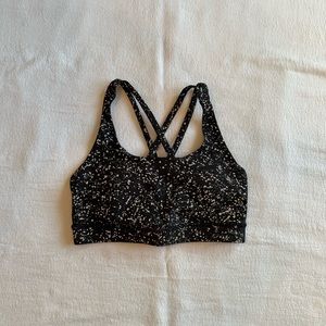 Lululemon Energy Reflective Bra Medium Support, B–D Cups - Crinkle Dust Alpine